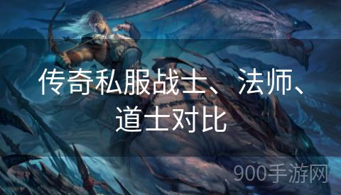 传奇私服战士、法师、道士对比